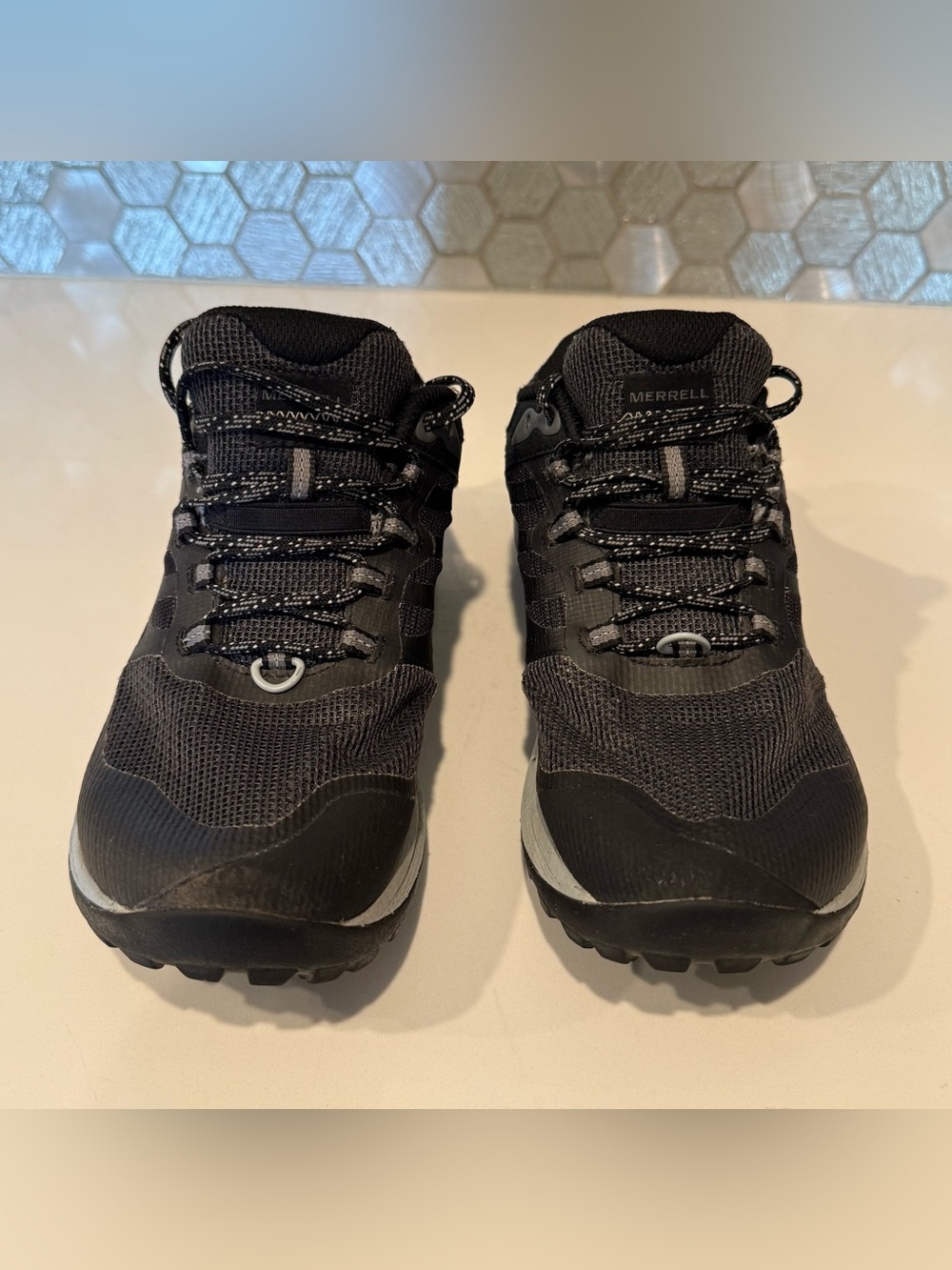 Merrell women’s Black and Gray Trail Sneakers